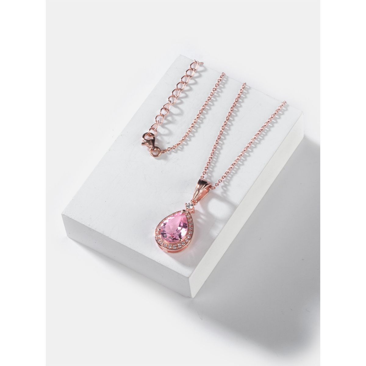 Buy Shaya By Caratlane Blush Sky Pendant Necklace In Rose Gold Plated