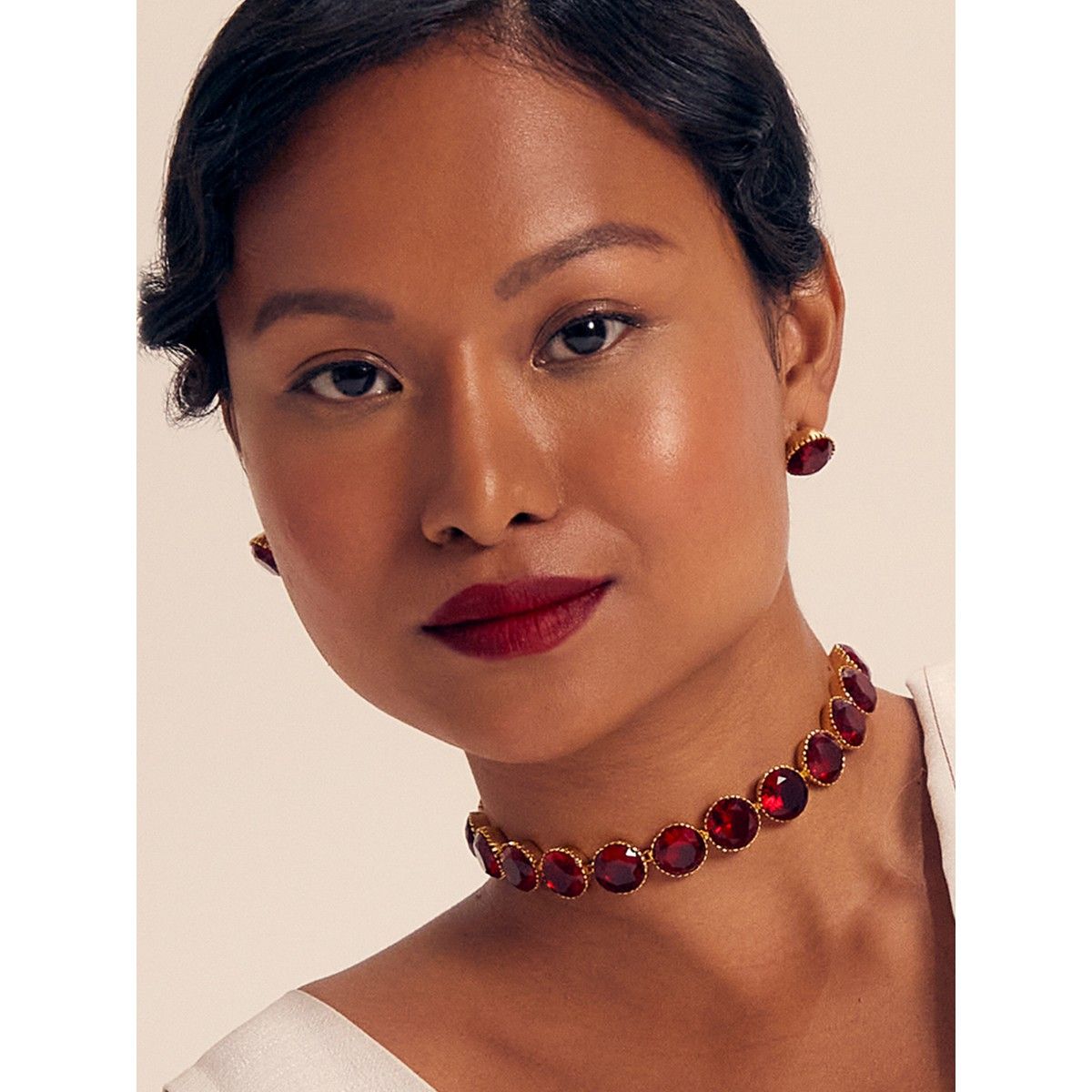 Buy Ethnic Andaz Ruby Choker Online