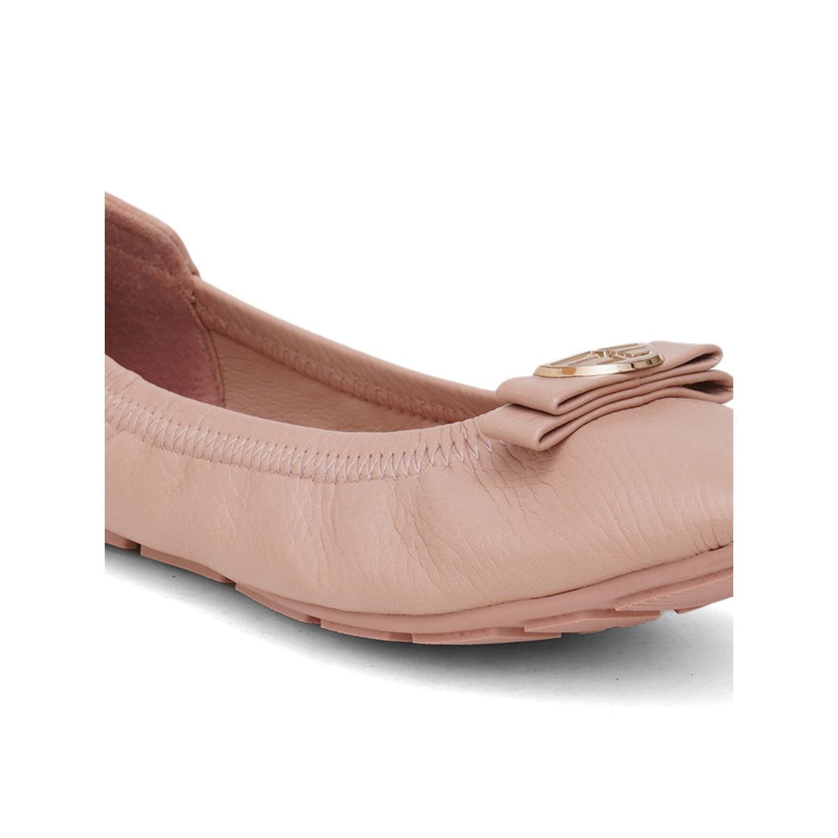 Buy Sherrif Shoes Women Nude Color Ballerinas Online