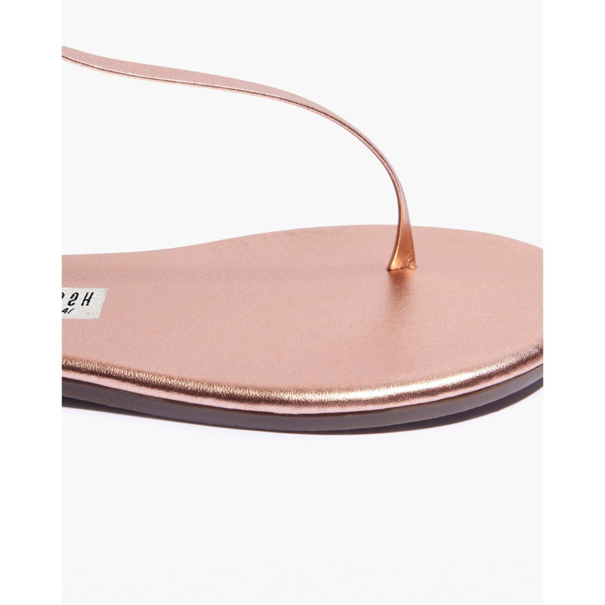 Buy Irussh Memory Foam Mouni Copper Flat Sandals Online