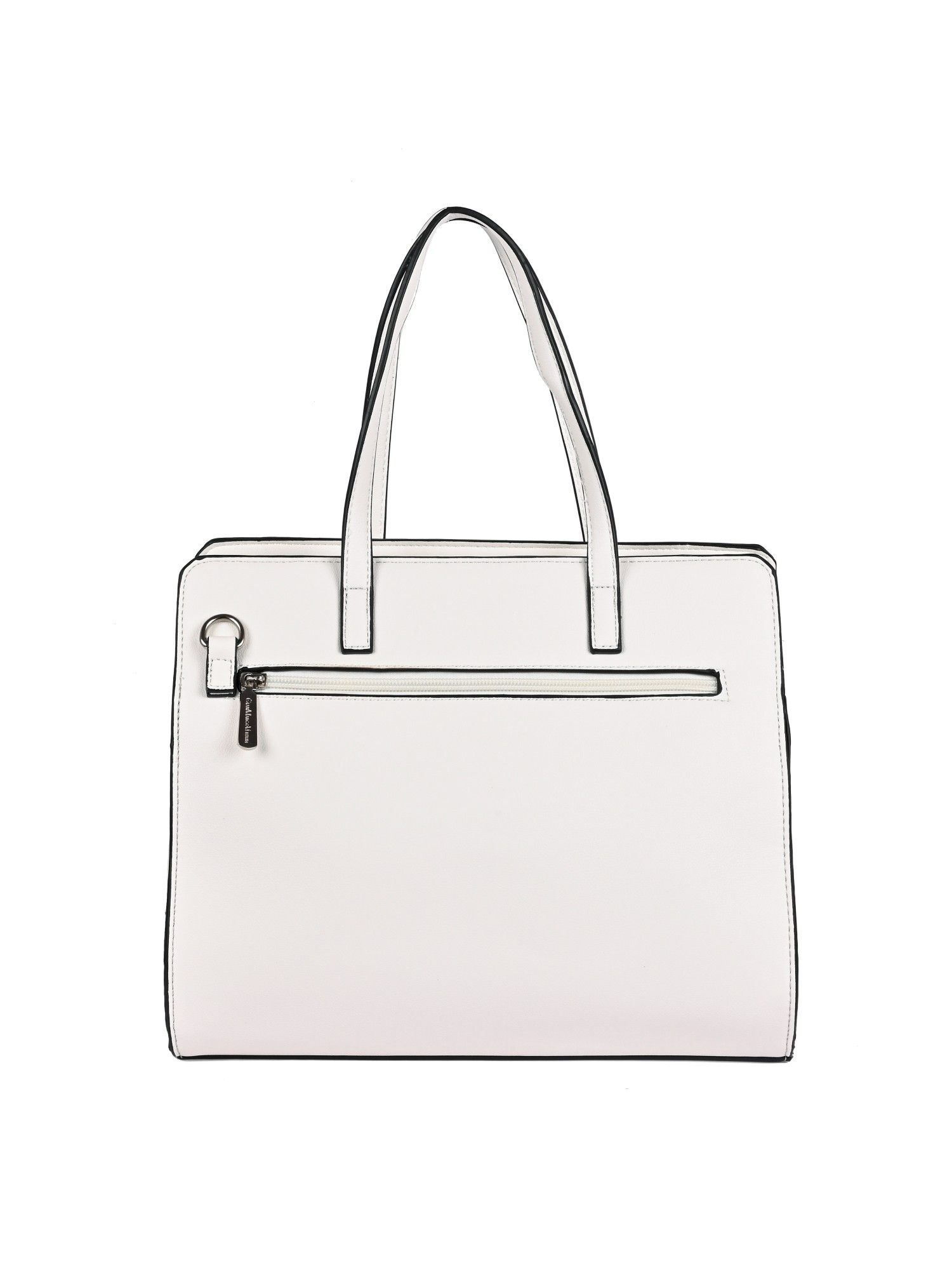 Buy GIAN MARCO VENTURI Lady Luxe White Soft One Size Handbag Online