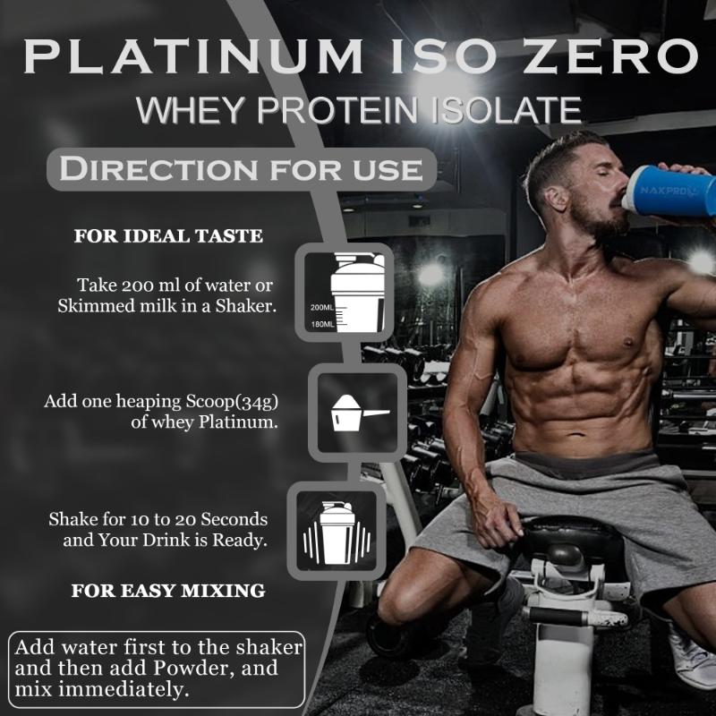 Buy Nakpro Platinum Iso Zero Whey Protein Isolate Chocolate Online