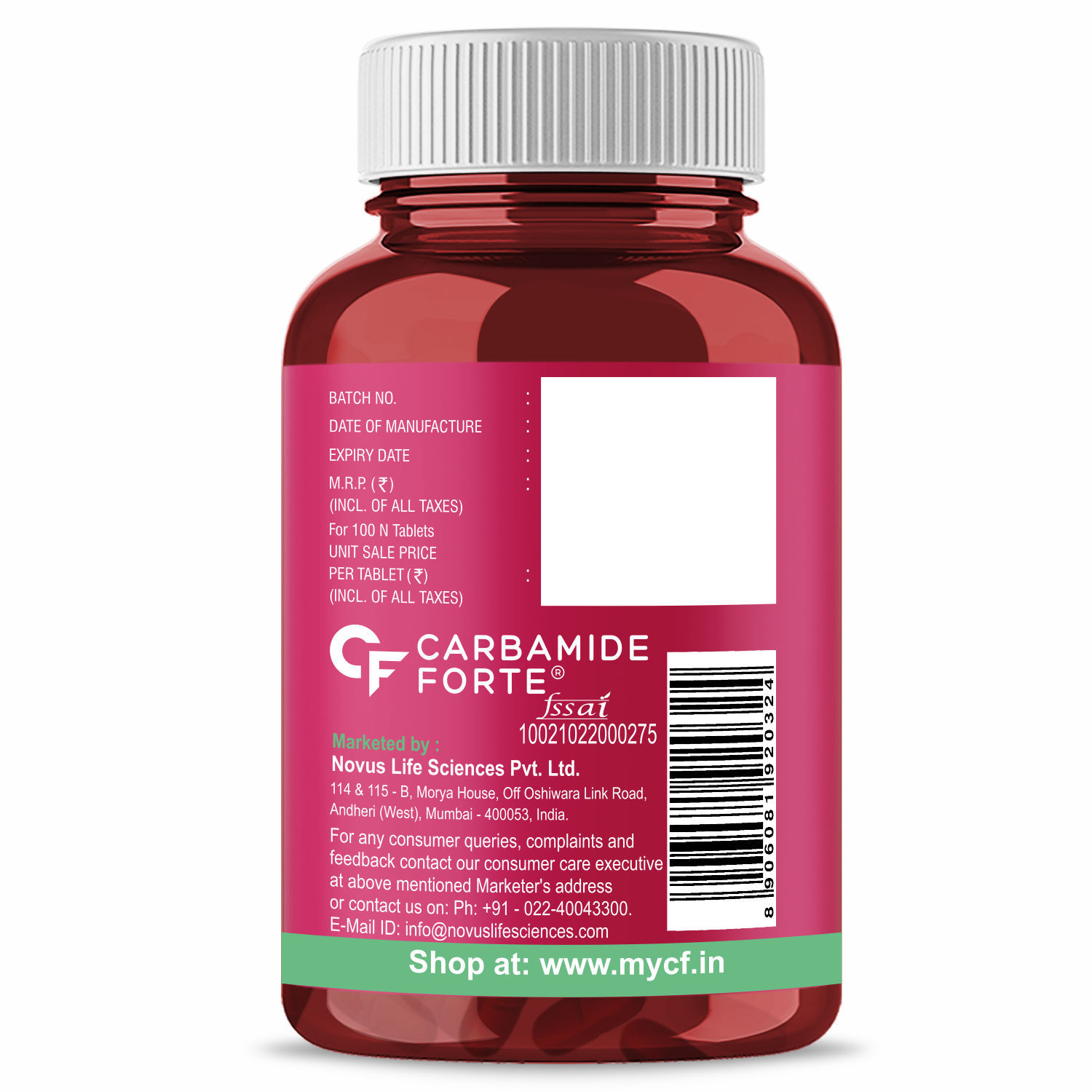 Carbamide Forte Iron Vitamin C Folic Acid Supplement Buy Carbamide