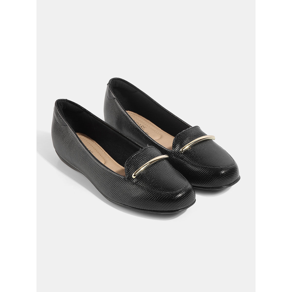 Modare Black Formal Shoes Loafers Buy Modare Black Formal Shoes