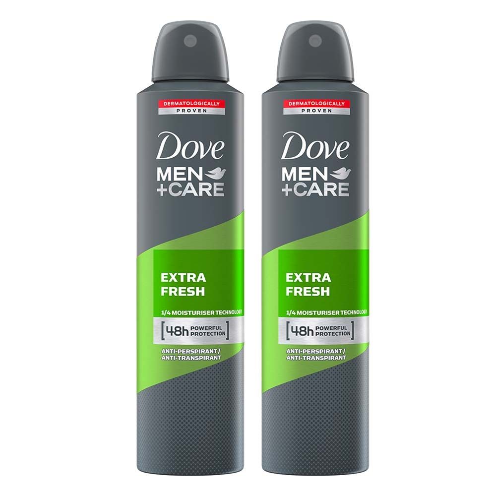 Buy Dove Men Care Extra Fresh Dry Spray Antiperspirant Deodorant Pack