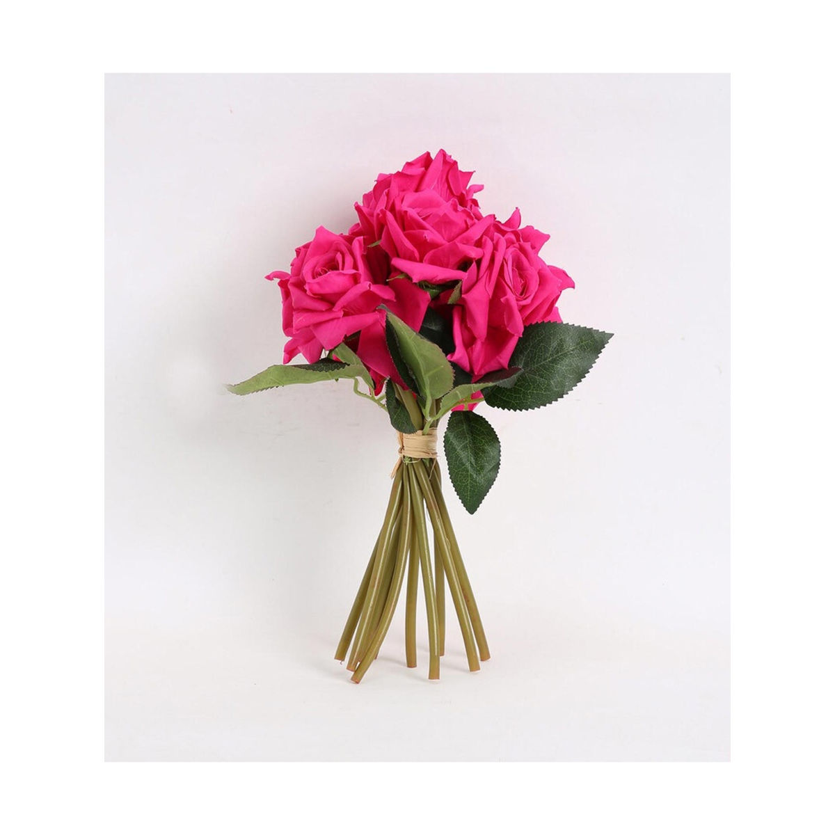 Buy Fourwalls Artificial Beautiful Rose Flower Bunch For Home Decor