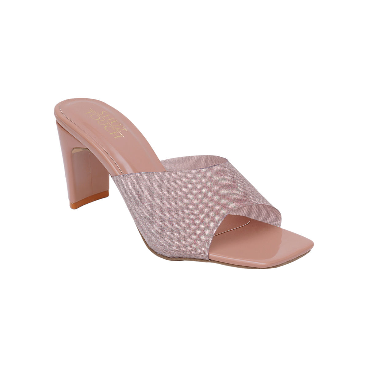 Shuz Touch Solid Nude Heels Buy Shuz Touch Solid Nude Heels Online At