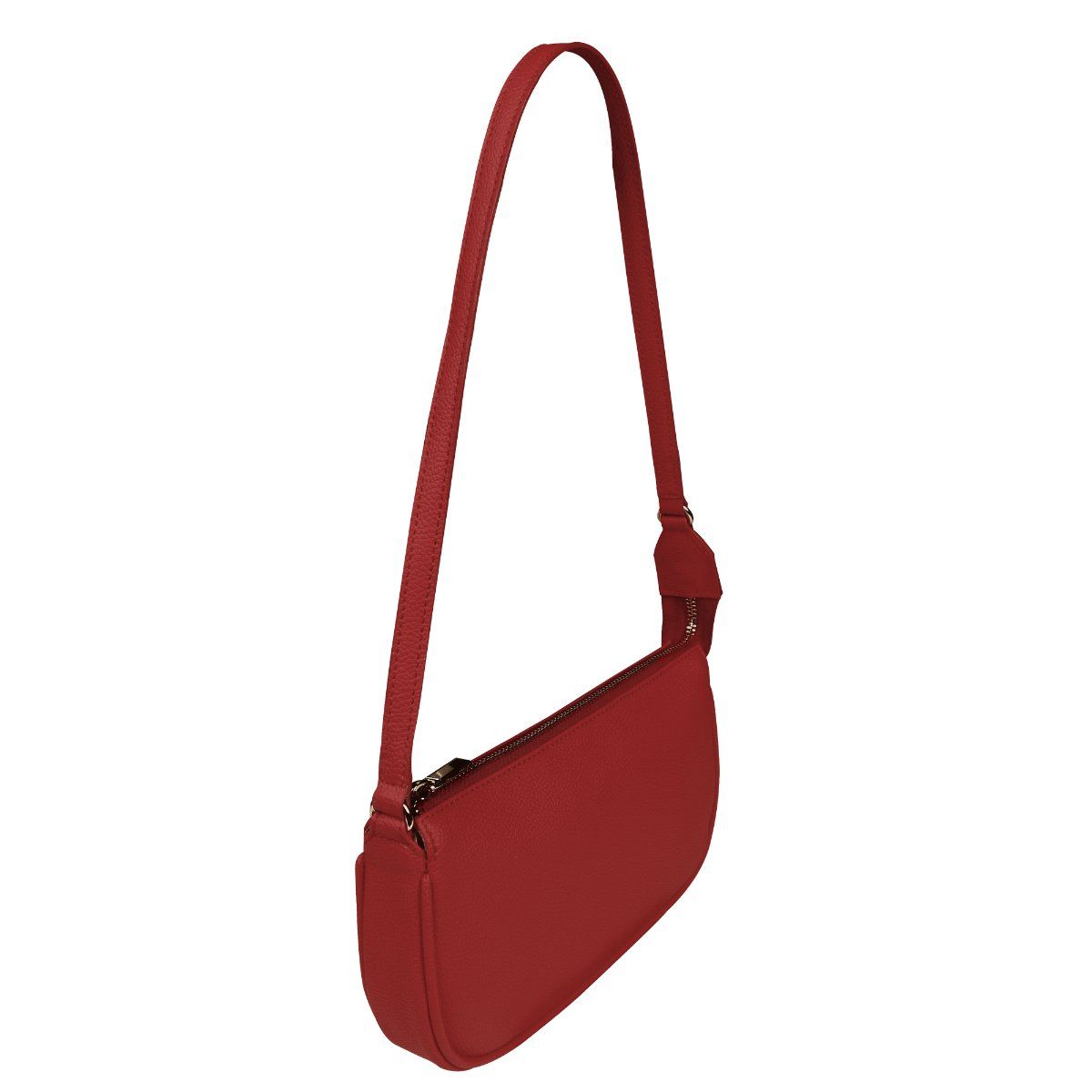 The House Of Ganges Daily Sling Vegan Leather Shoulder Bag Beetroot