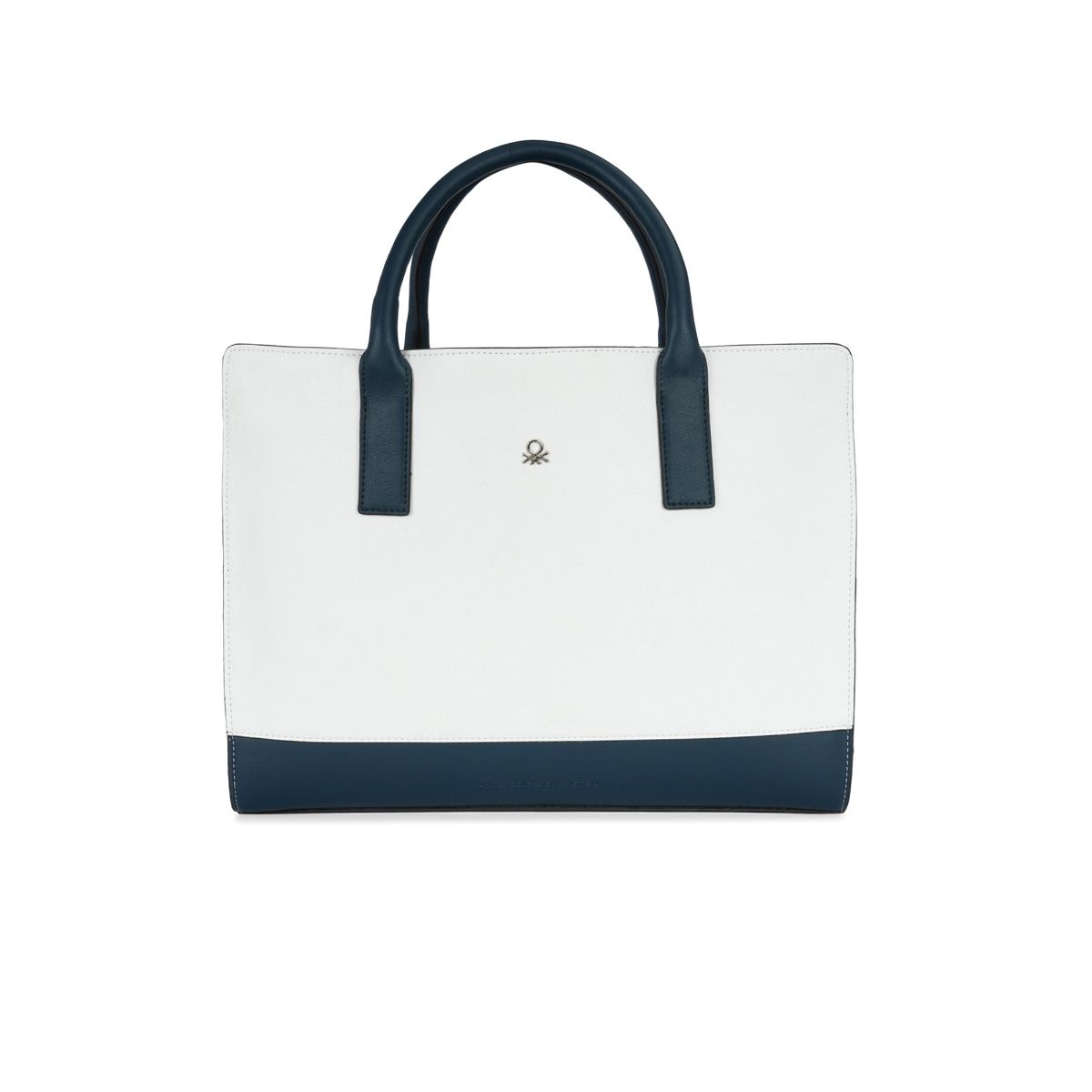 Buy United Colors Of Benetton Elisa Women Handbag White M Online