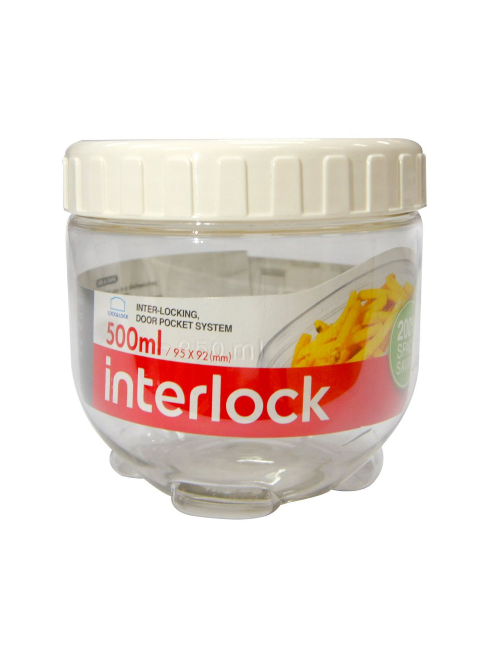 Lock Lock Interlock Round Tall Food Container 500 Ml Buy Lock