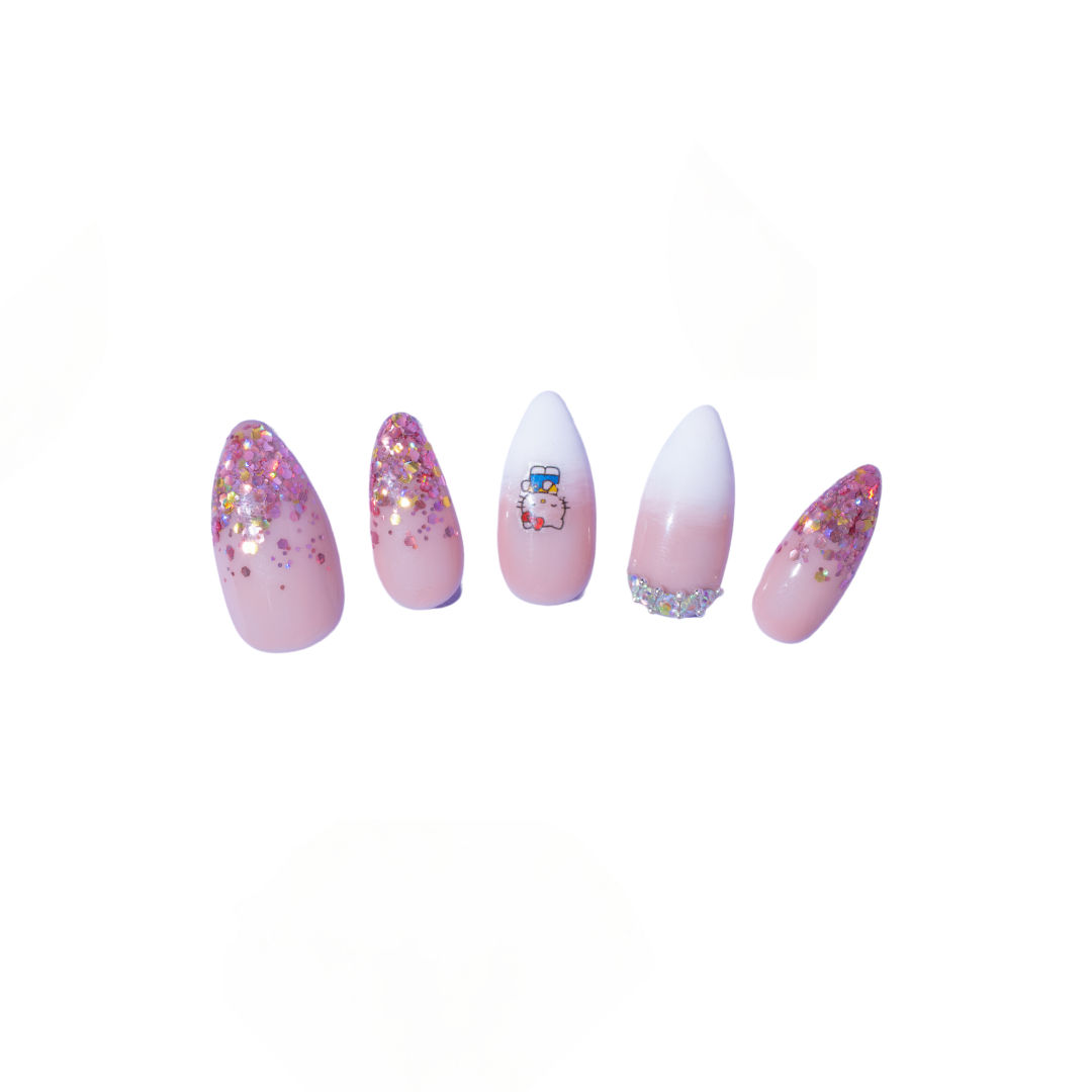 Buy Soezi Hello Princess Reusable Press On Nails Application Kit Online