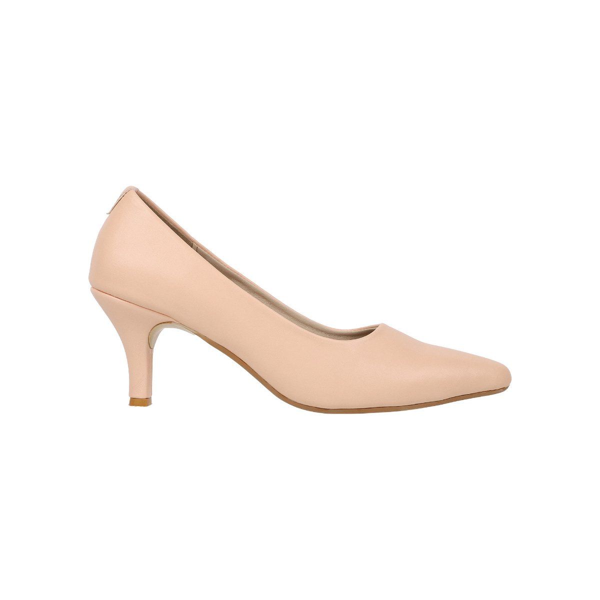 Buy Shuz Touch Solid Bellerina Nude Heels Online