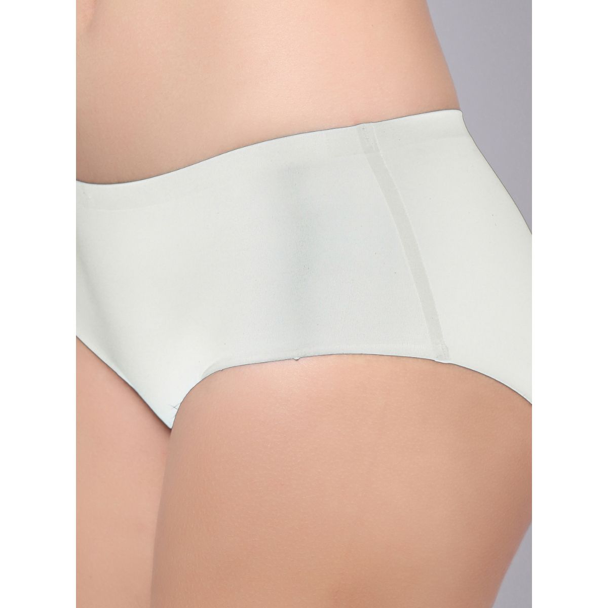 Buy Erotissch Women White Solid Seamless Bikini Panty Brief Online