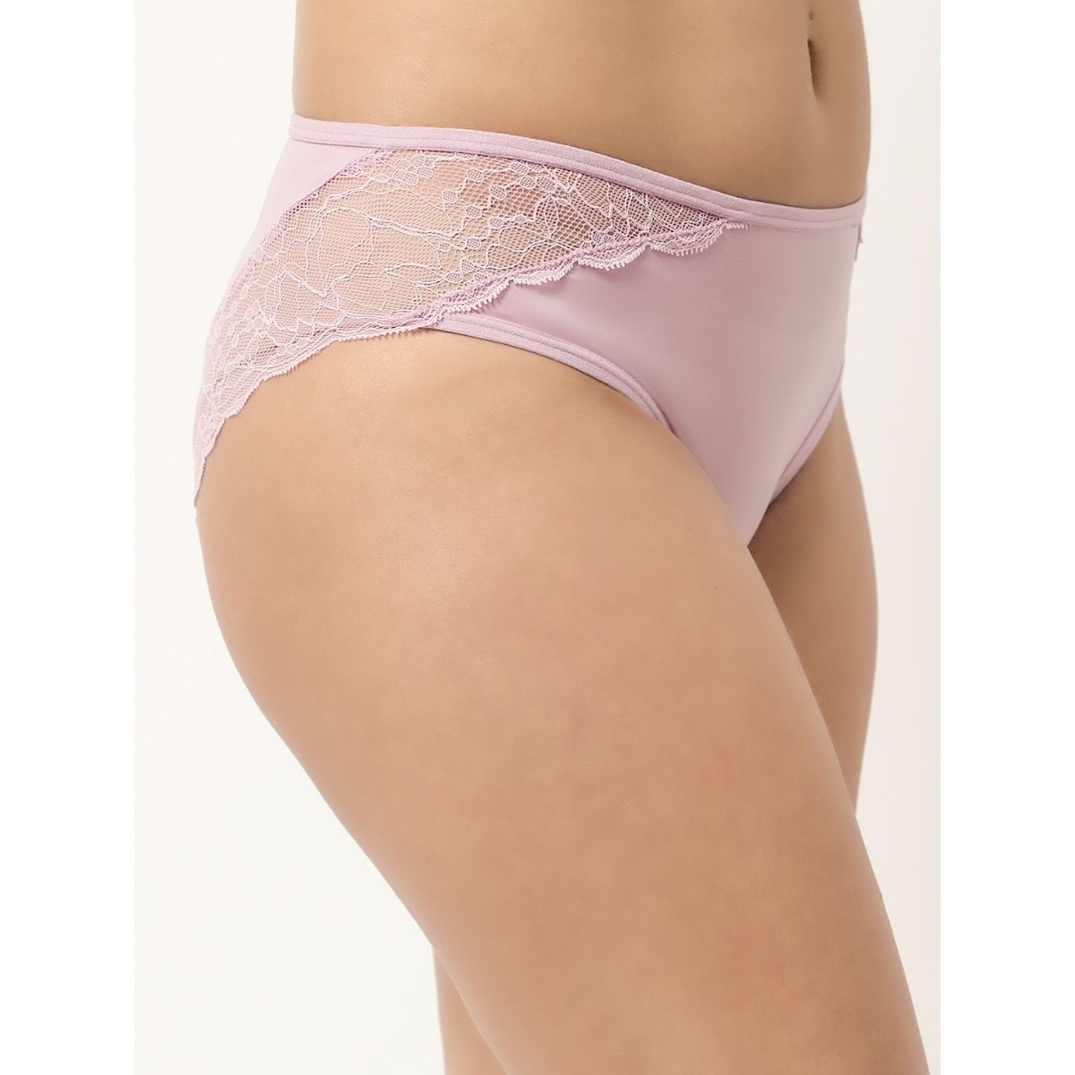 Buy Erotissch Women Purple Laced Basic Bikini Panty Briefs Online