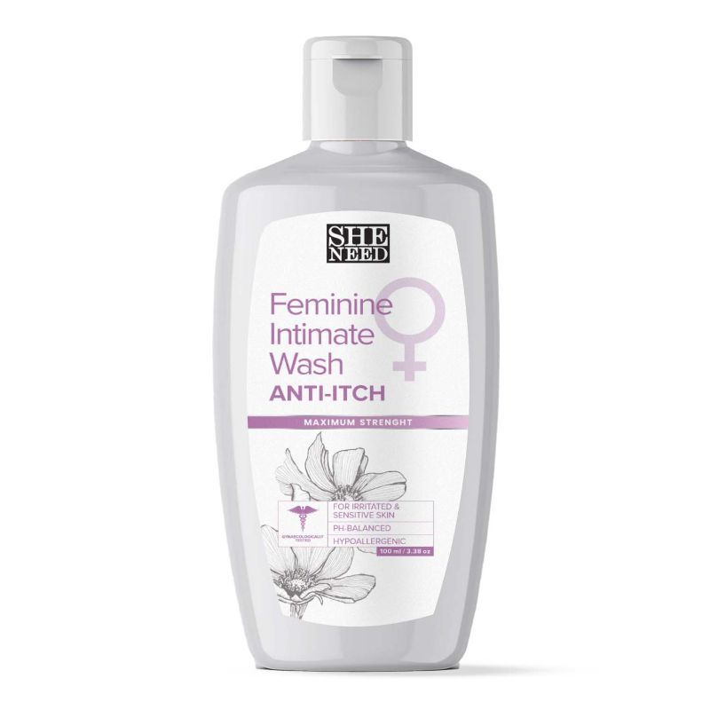 SheNeed Anti Itch Feminine Intimate Wash Reduces Redness Itchiness Smoothens Buy SheNeed