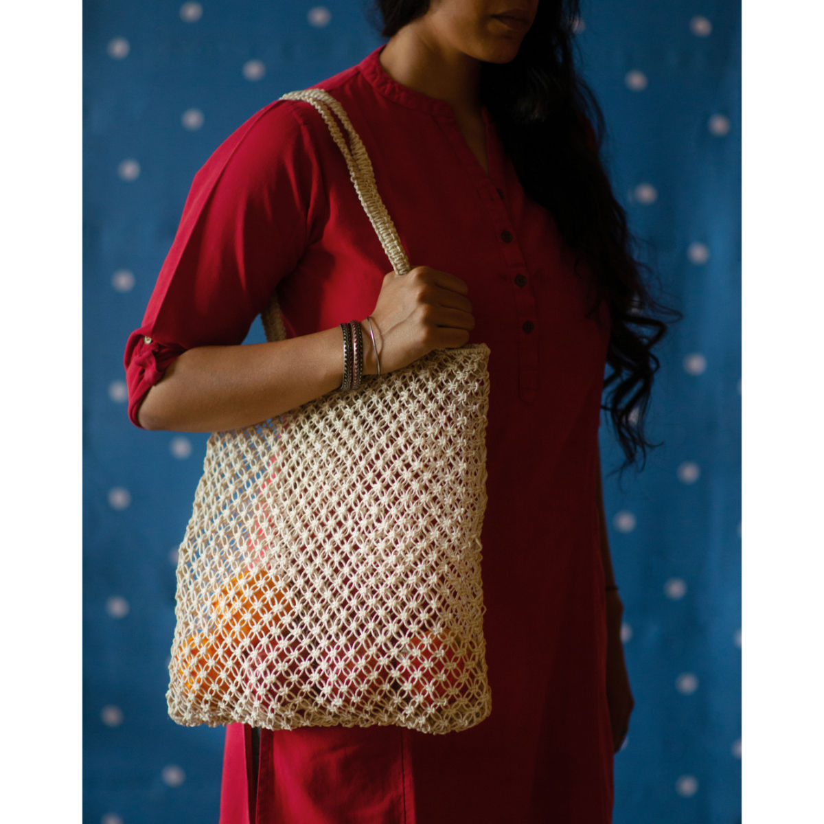 Buy Riti Kinnari Beach Bag Natural Beige Online