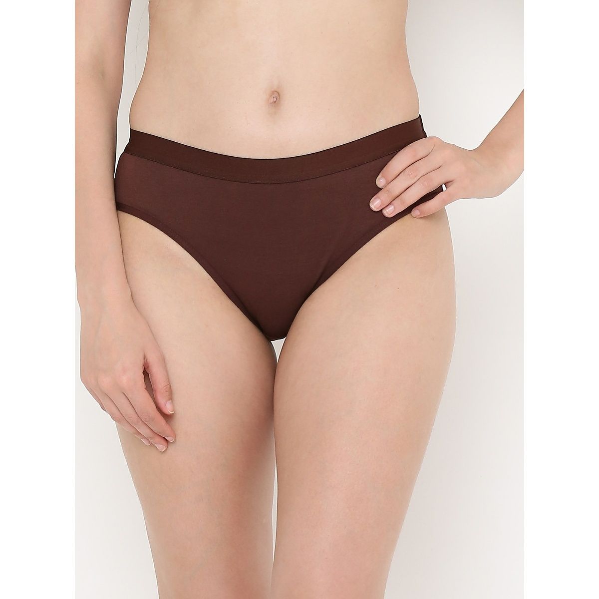 Berry S Intimatess Brown Color Mid Rise Bikini Panty Buy Berry S