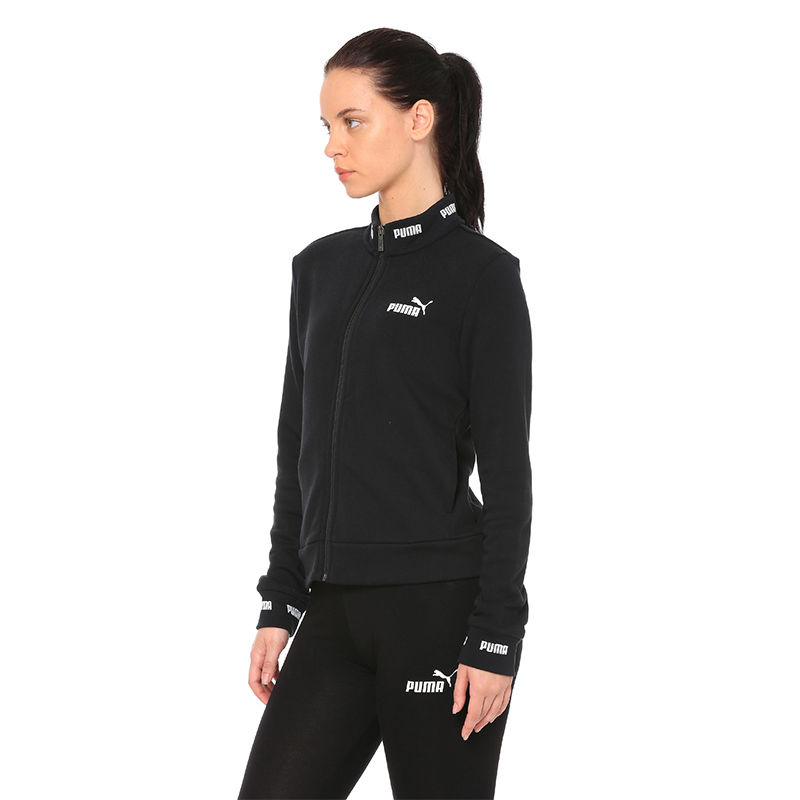 Puma Amplified Track Jacket Tr Cotton Black Buy Puma Amplified Track