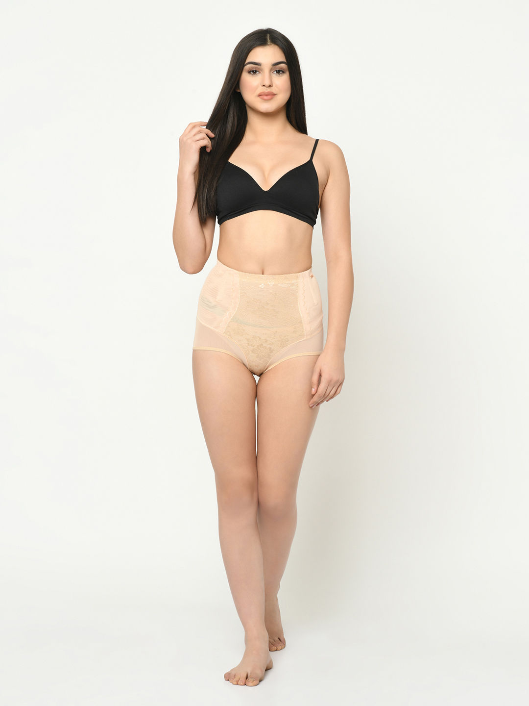 Da Intimo Mid Waist Tummy Control Shaper Panties Nude Buy Da Intimo