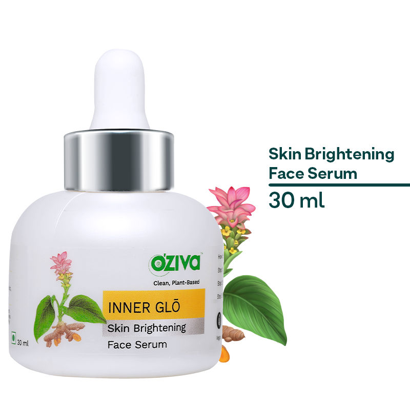 OZiva Inner Glo Skin Brightening Face Serum With Vitamin C Turmeric