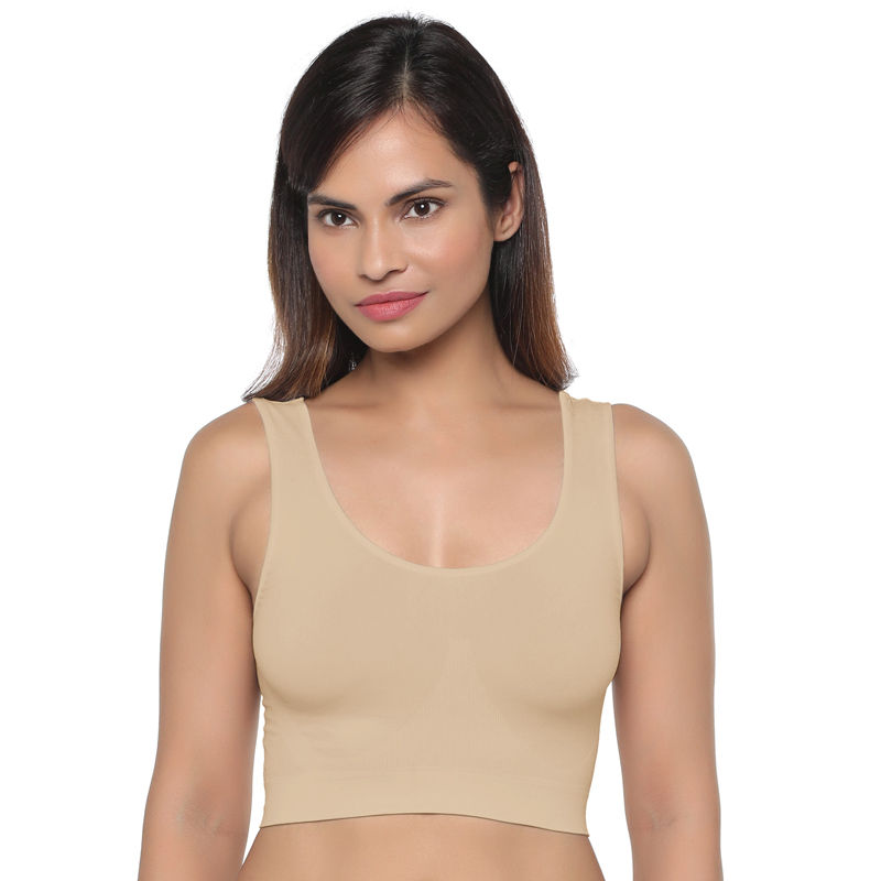 Buy Miorre Seamless Teenage Essentials Bra Nude L Online