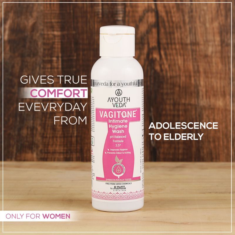 Buy Ayouthveda Vagitone Intimate Hygiene Wash For Women Prevents Itchiness Bad Odor Online