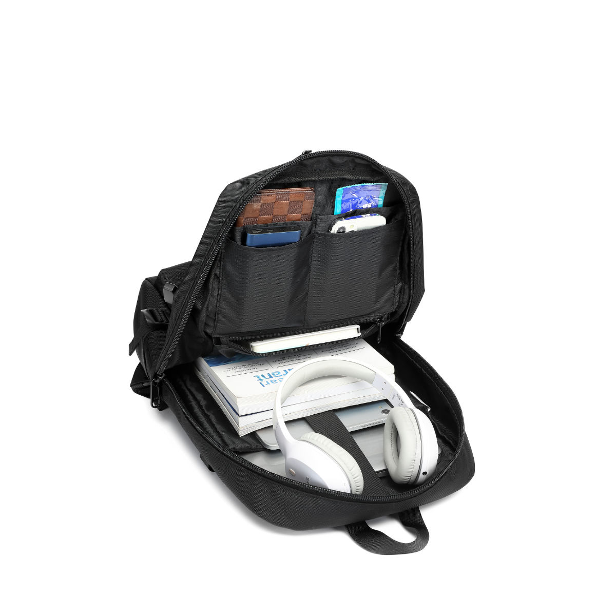 Buy Ozuko Eco Nomad Black Soft One Size Backpack Online