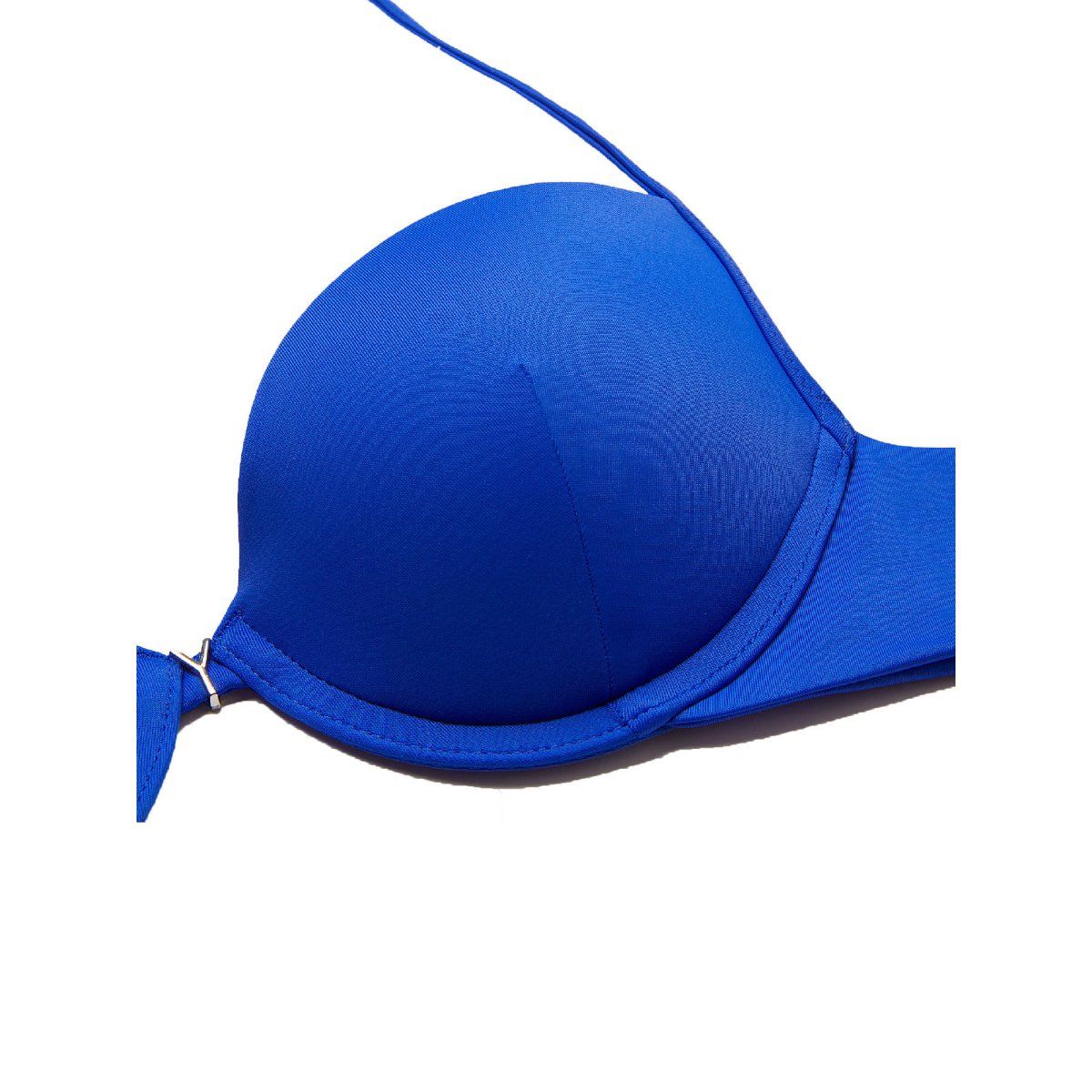 Buy Yamamay Eco Essential Blue Bikini Bra Blue Online