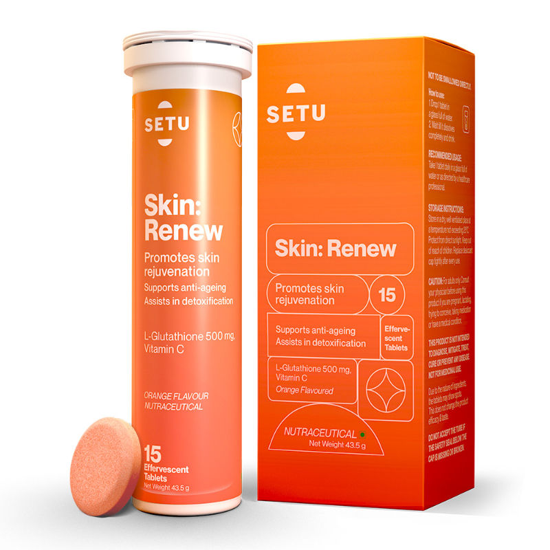 Setu Skin Renew Glutathione With Vitamin C For Clear Glowing Skin