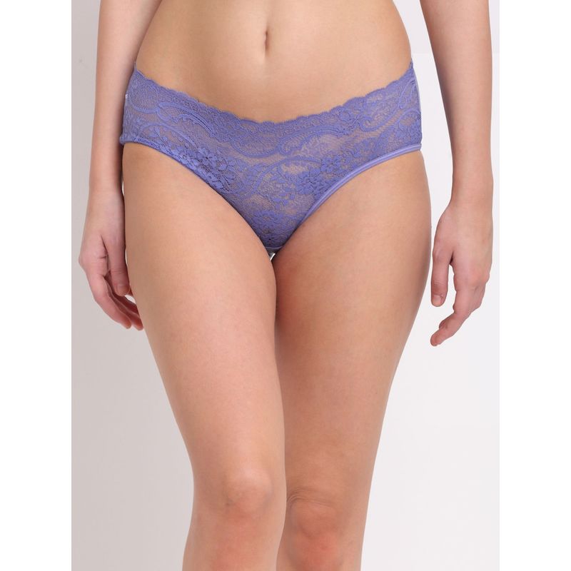 Erotissch Women Purple Self Design Bikini Briefs Buy Erotissch Women