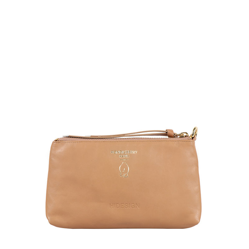 Hidesign Anouk Nude Leather Pouch Buy Hidesign Anouk Nude Leather Pouch Online At Best