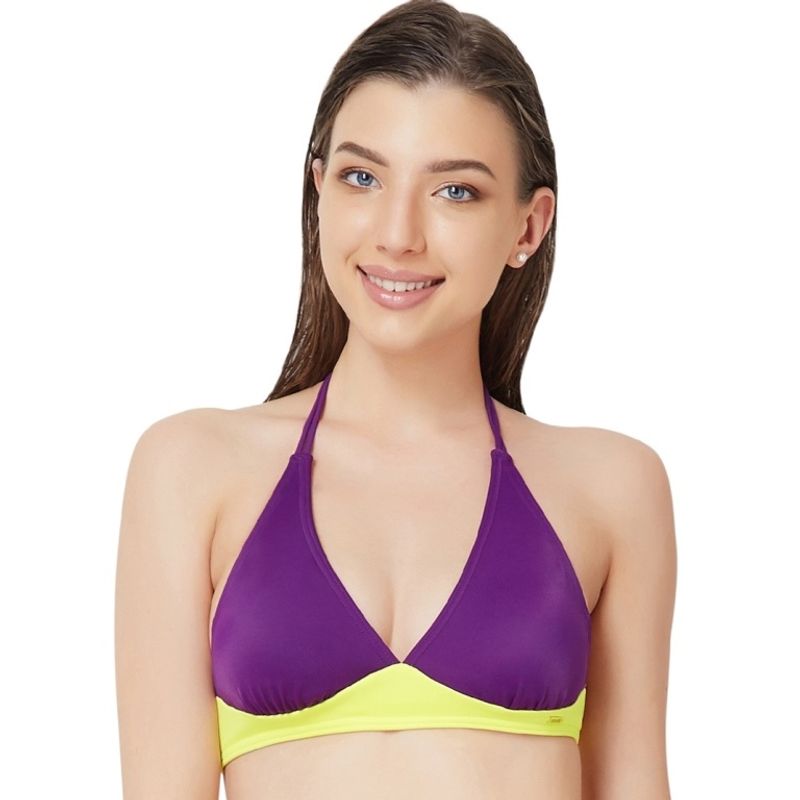 Amante Purple Halter Bikini Top Buy Amante Purple Halter Bikini Top