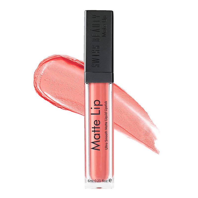 Swiss Beauty Matte Lip Ultra Smooth Matte Liquid Lipstick Real Nude Buy Swiss Beauty Matte