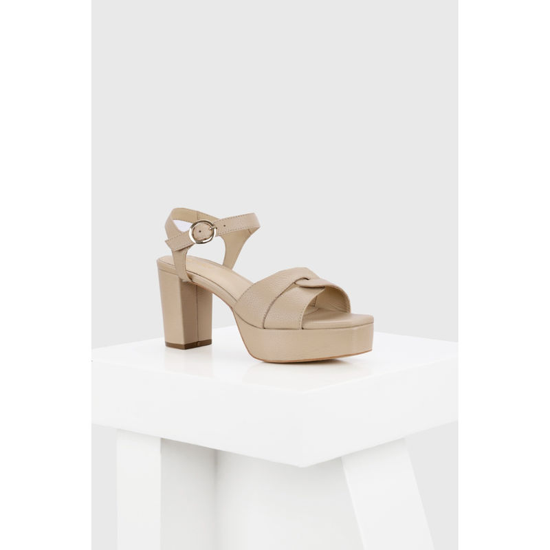 Buy Oroh Zircon Nude Heels Online