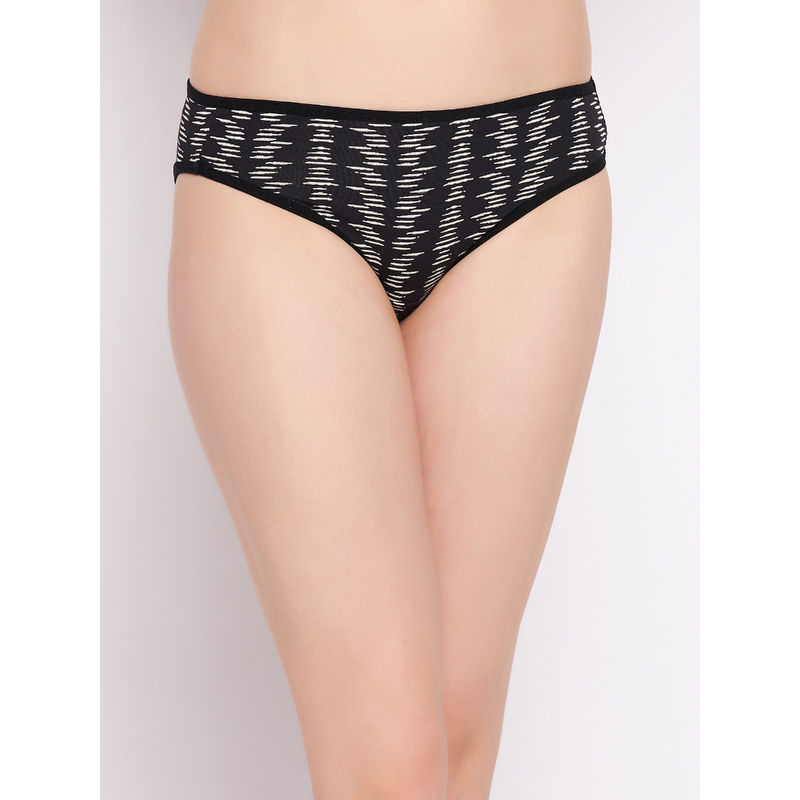 Clovia Cotton Spandex Low Waist Outer Elastic Bikini Panty Buy Clovia