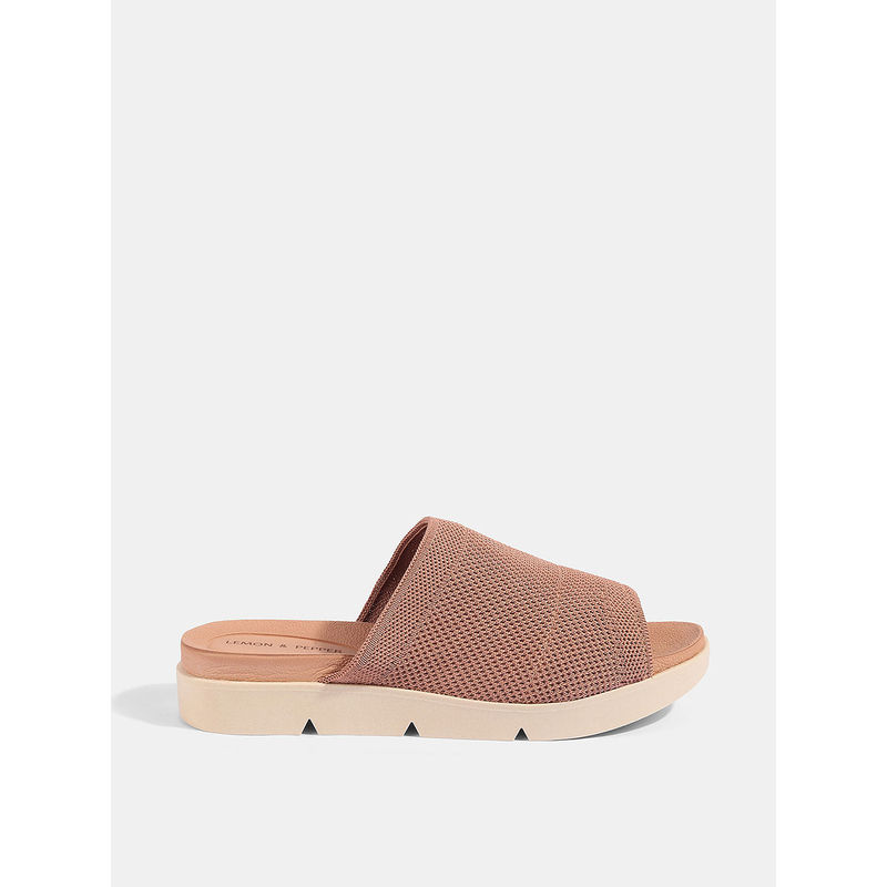 Buy Lemon Pepper Nude Textured Sliders Online