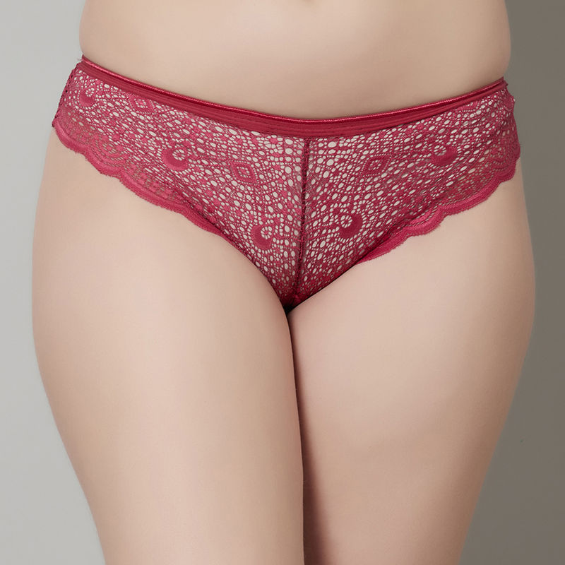 Prettycat Women Maroon Lace Sexy Bikini Buy Prettycat Women Maroon