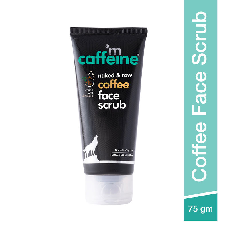 Buy Mcaffeine Naked Raw Coffee Face Scrub With Walnut Vitamin E For Fresh Glowing Skin Online
