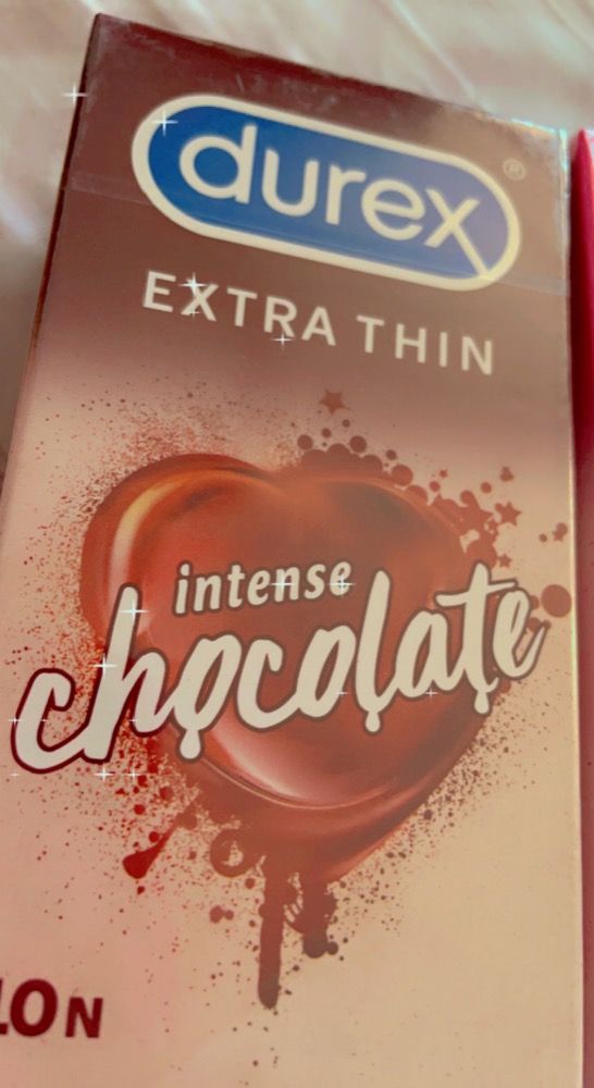 Durex Extra Thin Intense Chocolate Flavoured Condoms For Men S