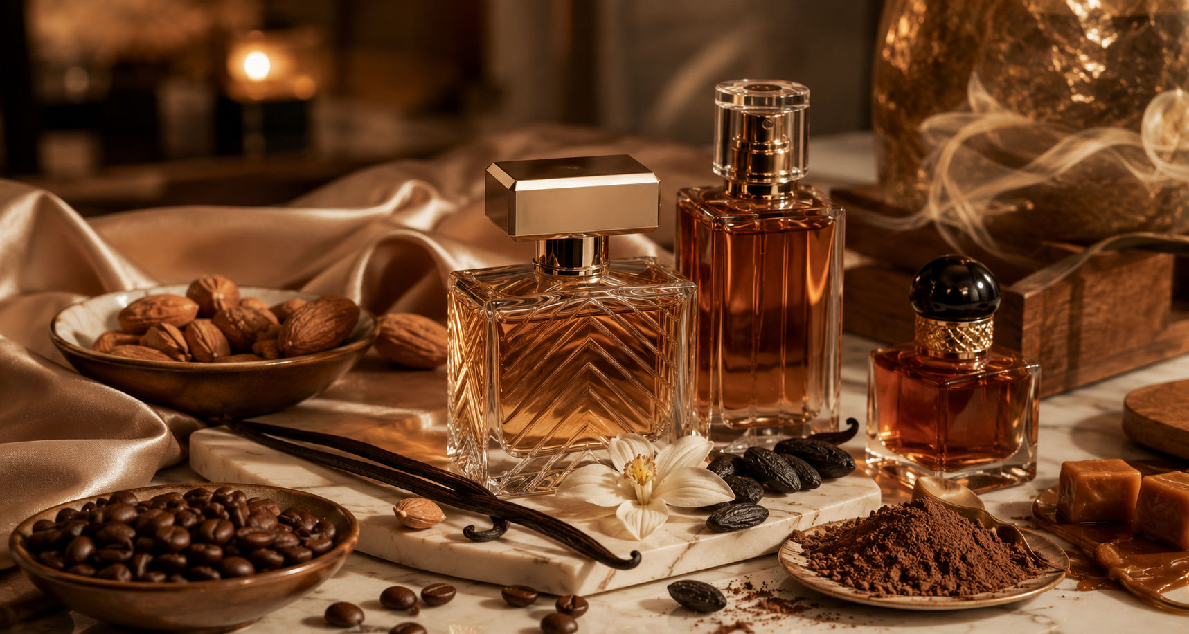 7 Gourmand Fragrances for Anyone Who Loves Warm, Sweet Scents
