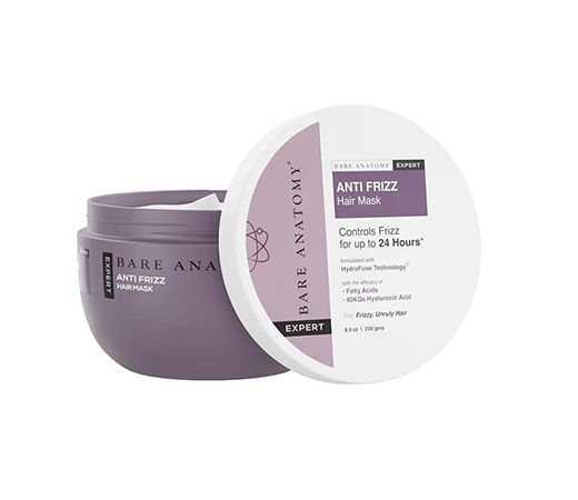 anti-frizz hair mask