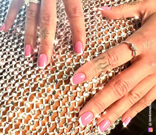 Dua Lipa Barbie Manicure