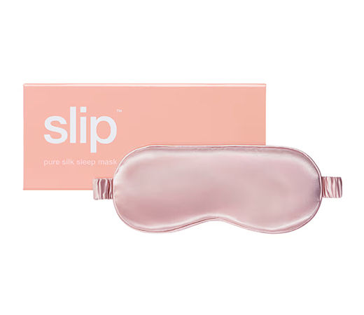 best pure silk sleep mask in pink colour