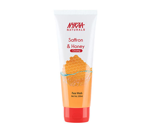 Nykaa Naturals Saffron & Honey Face Wash For Glowing Skin