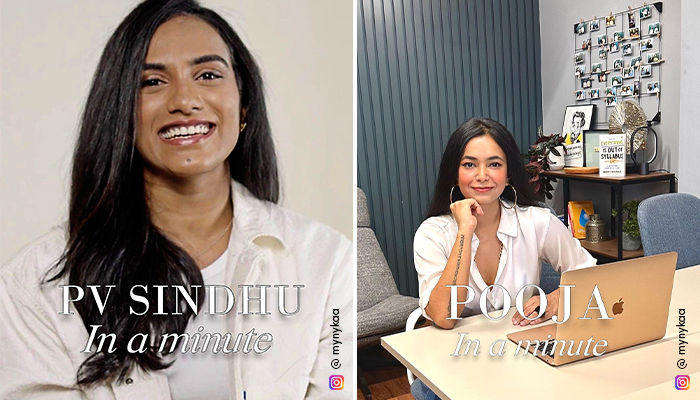 In A Minute Round-Up: Ace Badminton Player PV Sindhu And Entrepreneur Pooja Jauhari Reveal Their Beauty Secrets