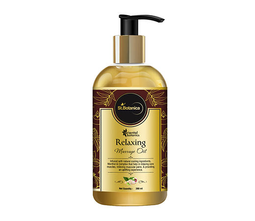 Oriental Botanics Relaxing Body Massage Oil
