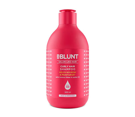 BBlunt Curly Hair Shampoo With Coconut Water & Jojoba Oil
