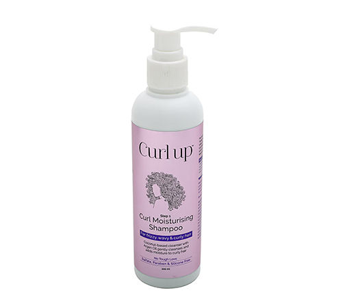 Curl Up Moisturising Curly Hair Shampoo
