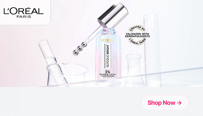 The L'Oréal Paris Glycolic Bright Dark Circle Eye Serum Is a Non-Negotiable in Your Skincare Routine