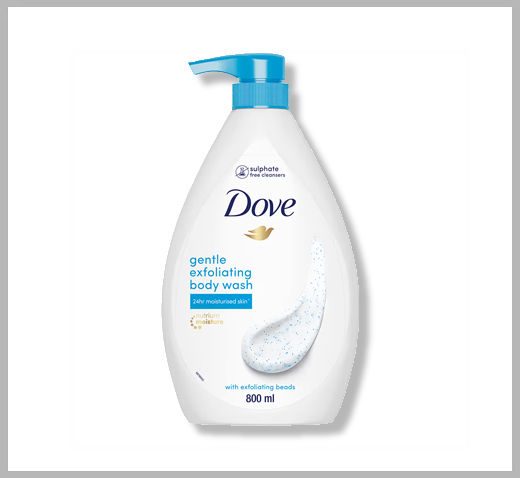 loofah body wash - dove